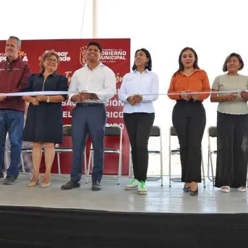 Inaugura Omar Muñoz carril de desaceleración sobre Periférico; beneficiará a más de 2 mil familias