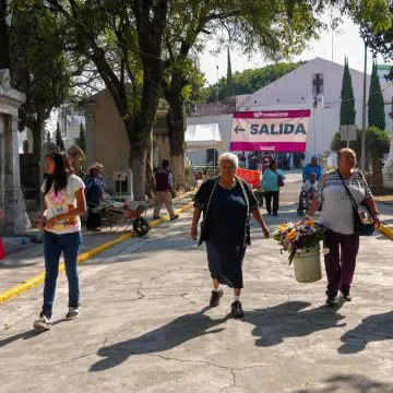 Recibió Panteón Municipal cerca de 35 mil visitantes por el Día de las Madres