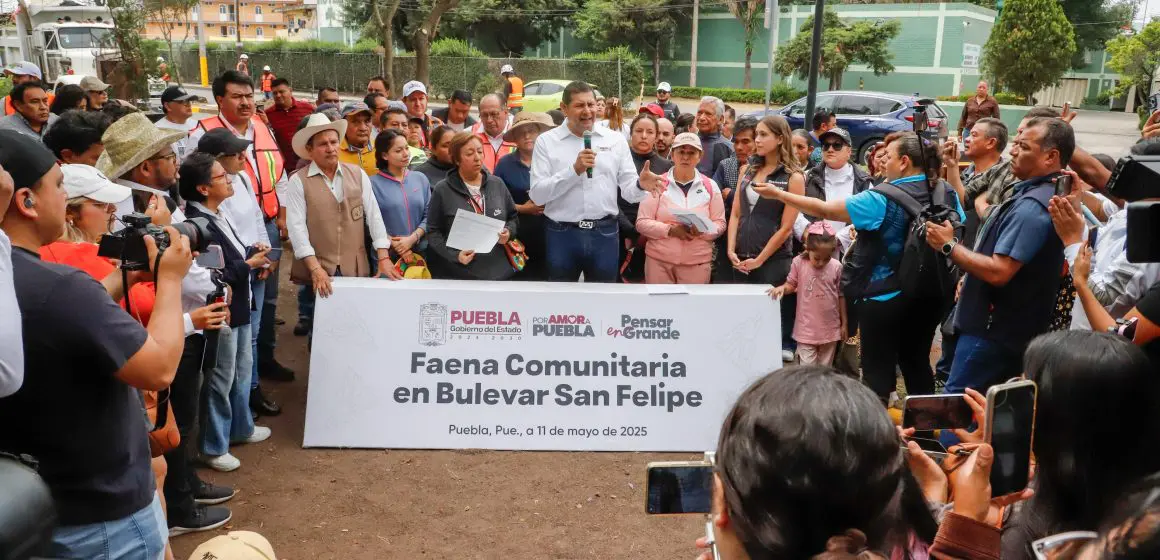 Faena Comunitaria, el don de servir al pueblo con un gobierno humano