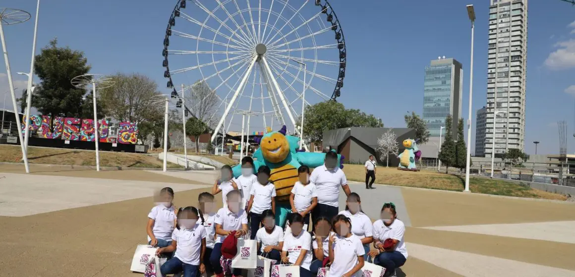 Un día de alegría para la niñez poblana en Parque Sendela