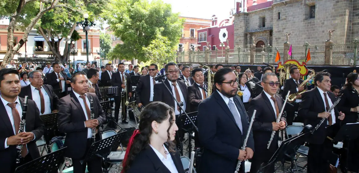 Actividades culturales en el zócalo de Puebla este 25 de mayo