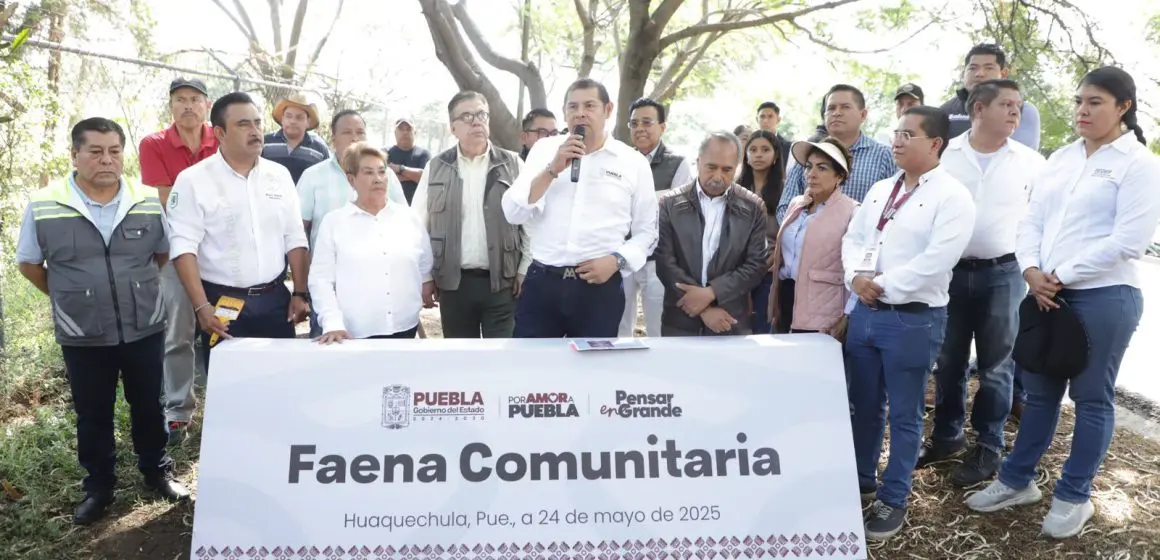 En Puebla no hay emperadores, ni virreyes, se trabaja con el pueblo: Alejandro Armenta