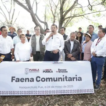 En Puebla no hay emperadores, ni virreyes, se trabaja con el pueblo: Alejandro Armenta