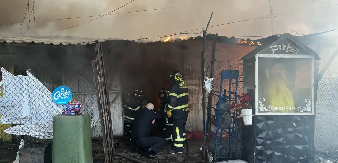 Incendio en estación Lindavista del Metro CDMX