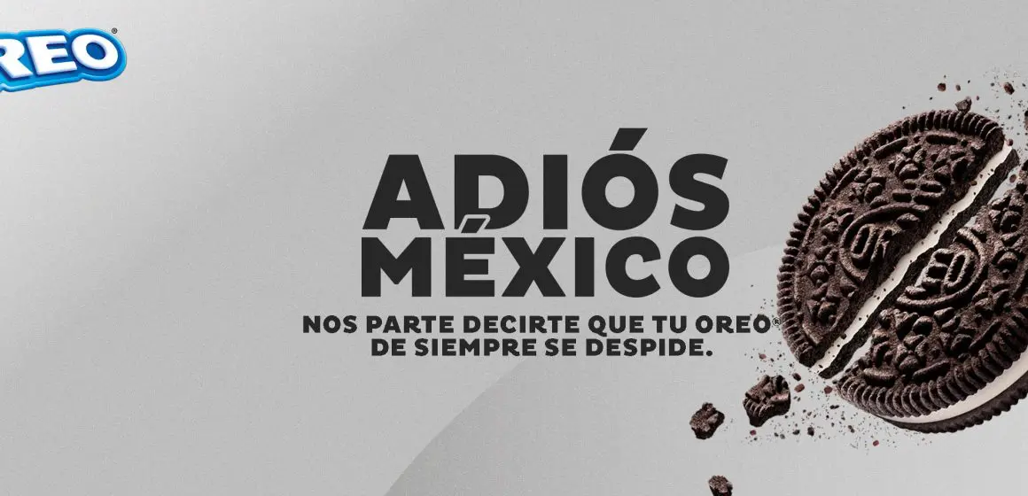 ¡Adiós México! Oreo desata emociones con su misteriosa despedida