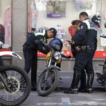 Puebla regula motocicletas para frenar delitos y garantizar seguridad