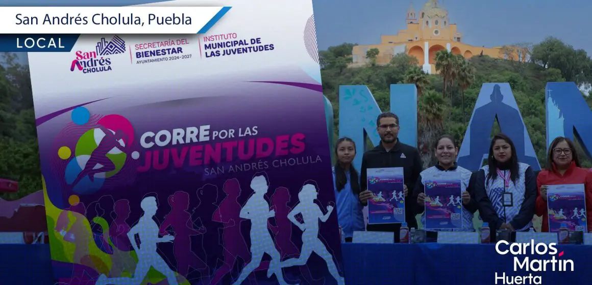 “Corre por las Juventudes”: La carrera juvenil en San Andrés Cholula
