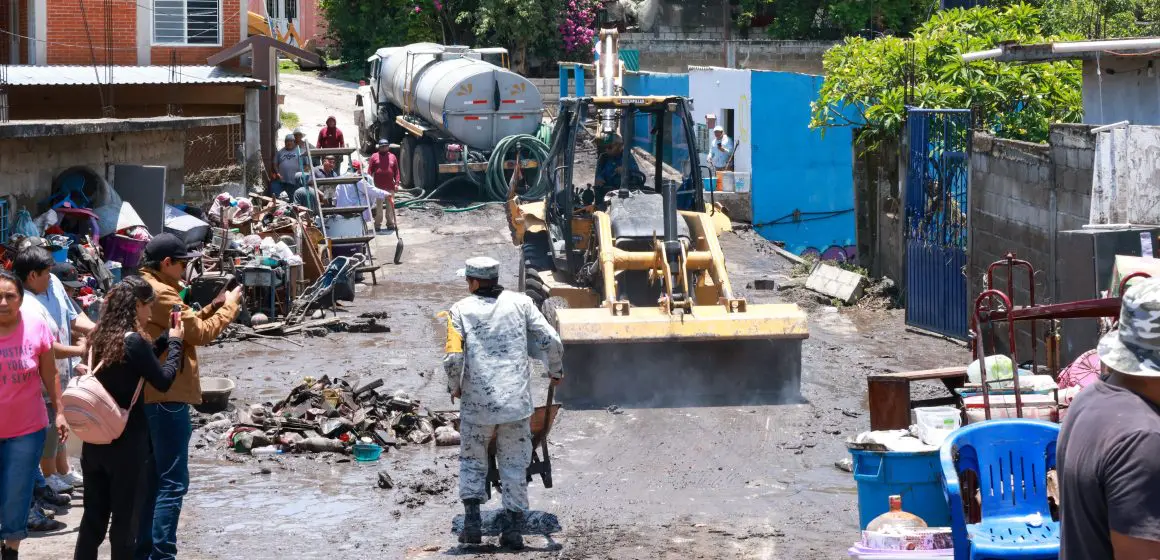 Gobierno de Puebla atiende emergencia por lluvias en Tepeojuma, Izúcar de Matamoros y Chignahuapan