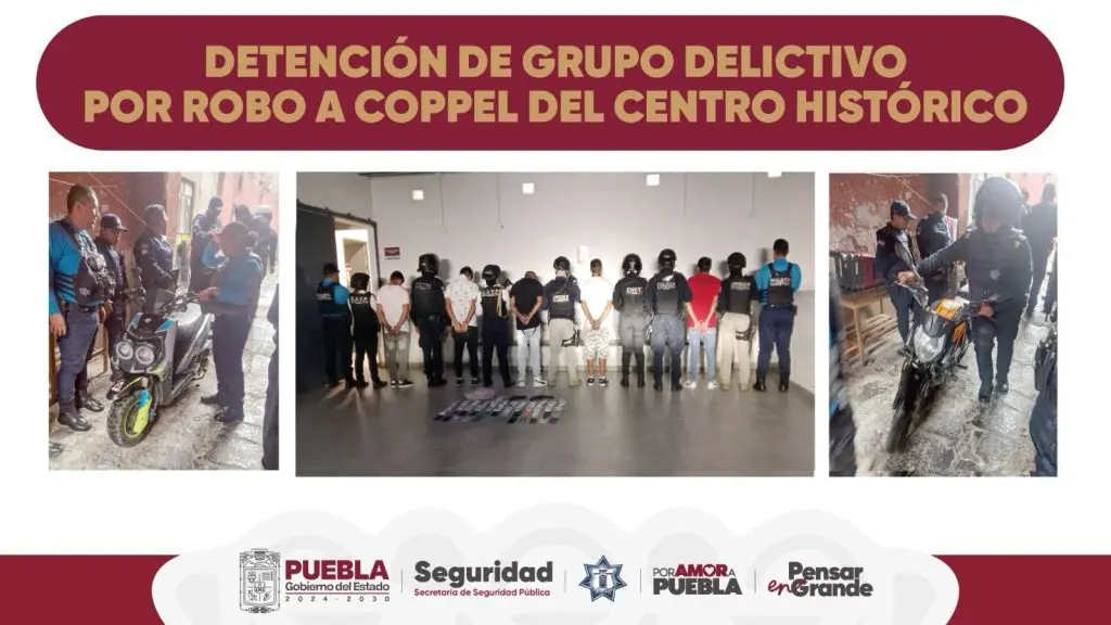 Desarticulan banda delictiva dedicada al robo en tiendas departamentales en Puebla 2 6d62a262 e6c1 4b00 99b4 afec4ea1c095