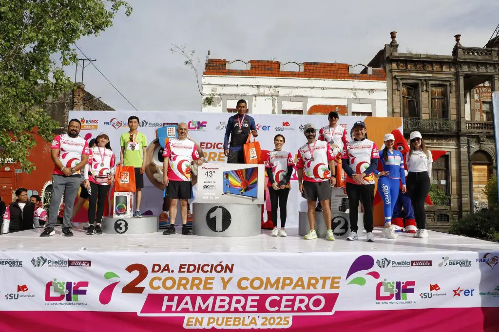 “Corre y Comparte: Hambre Cero 2025” Une a Puebla en una carrera por la solidaridad 1 80a14fb1 d575 4b2e 86e0 3a0847856107