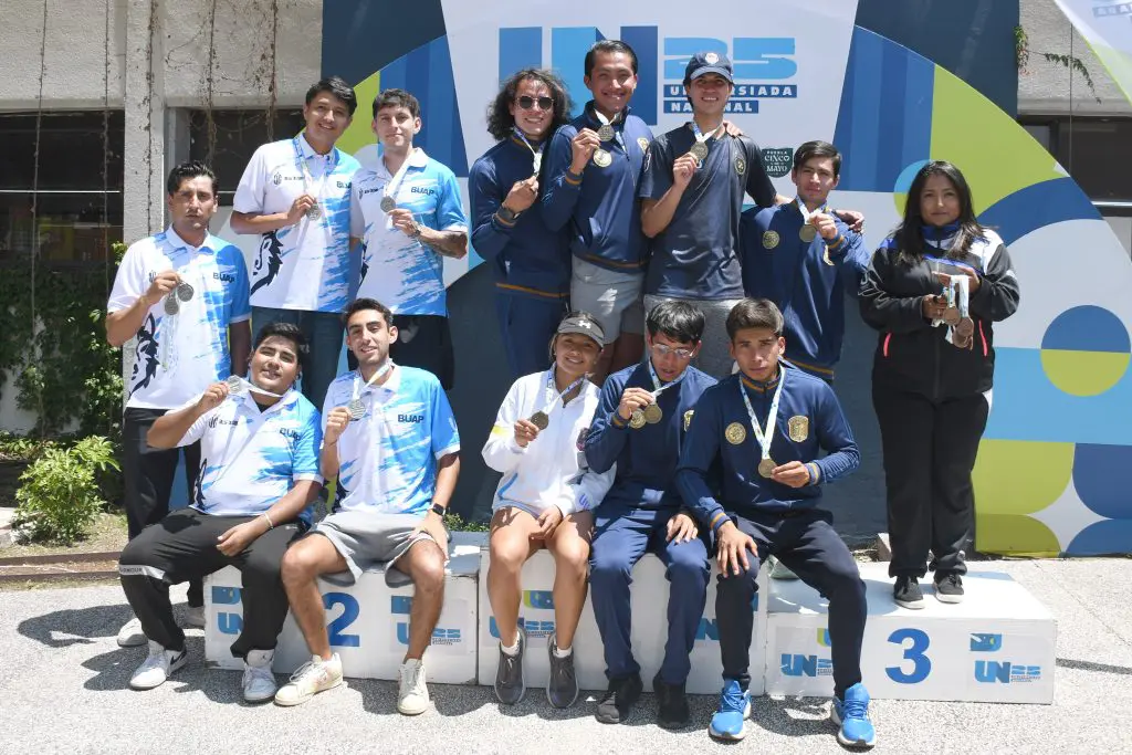 Atletismo, e-sports y powerlifting ganan 15 medallas más para la BUAP 1 A Universiada 22