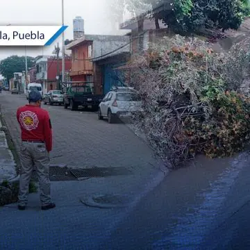 San Pedro Cholula: Gobierno y ciudadanía en acción coordinada ante lluvias intensas