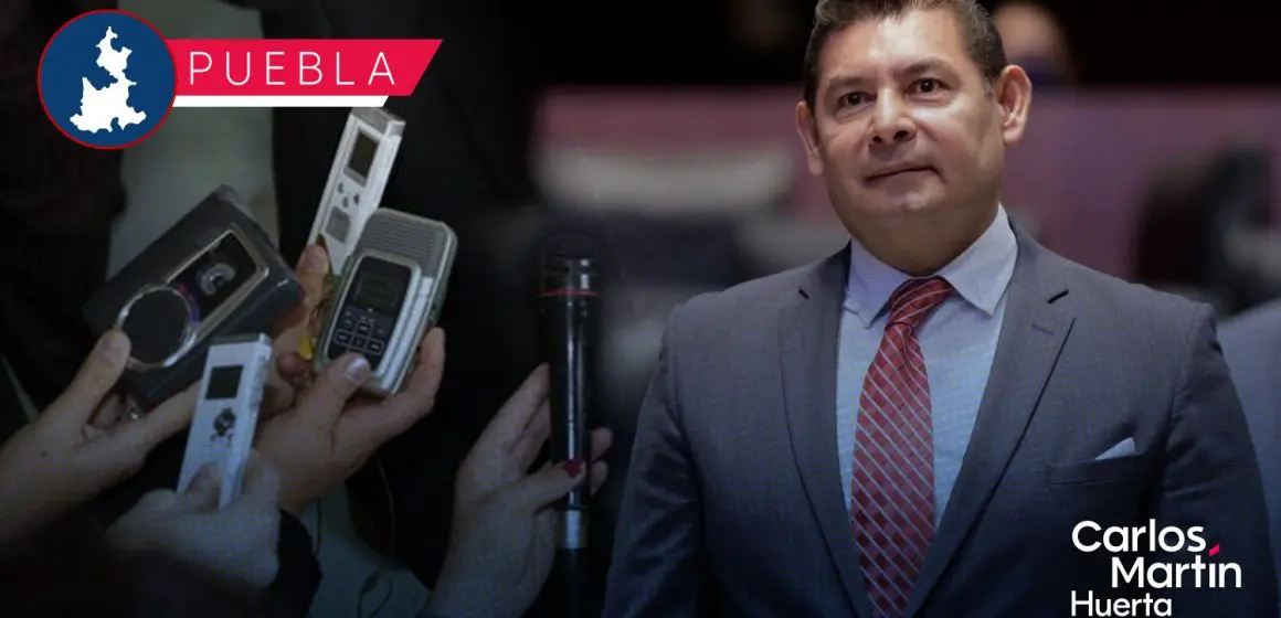 Alejandro Armenta: En Puebla, labor de las y los periodistas se protege, son guardianes de la información