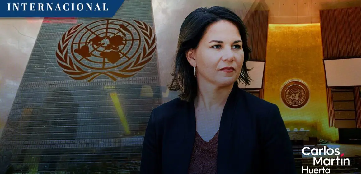 Annalena Baerbock asumirá presidencia de la Asamblea General de la ONU