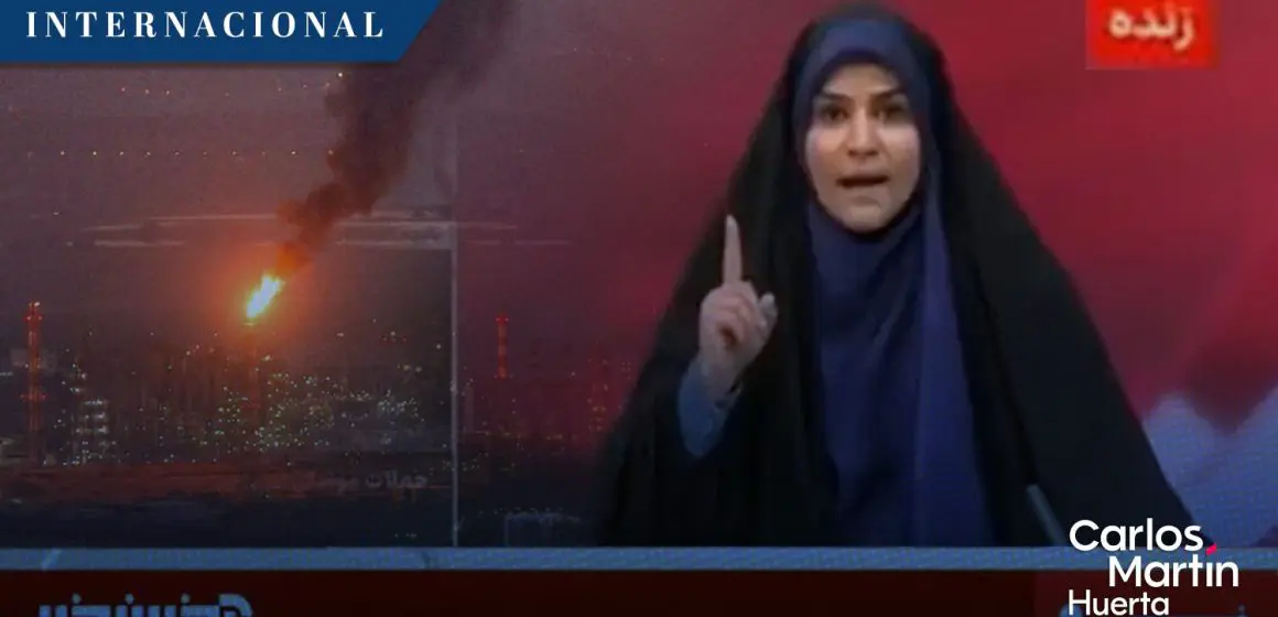Misil israelí impacta instalaciones de televisora pública iraní