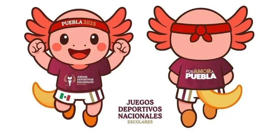 Axolín: Mascota oficial de los Juegos Deportivos Nacionales Escolares 2025 1 Axolín: Mascota oficial de los Juegos Deportivos Nacionales Escolares 2025