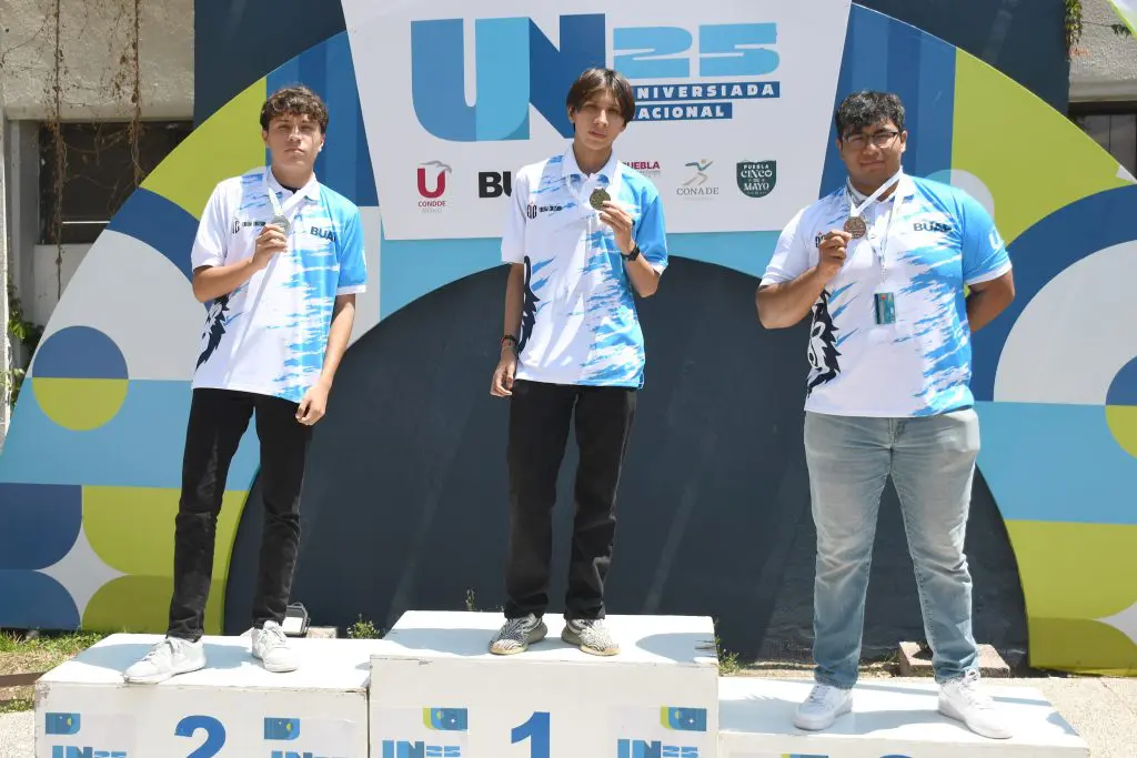 Atletismo, e-sports y powerlifting ganan 15 medallas más para la BUAP 2 B Universiada 22