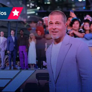 Brad Pitt visita México para presentar su nueva película sobre la Fórmula 1