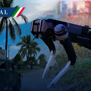 Chiapas impulsa estrategia de seguridad con drones artillados y perro robótico