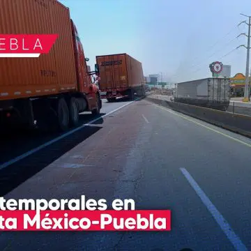 Autopista México-Puebla tendrá cierres temporales por mantenimiento de CFE