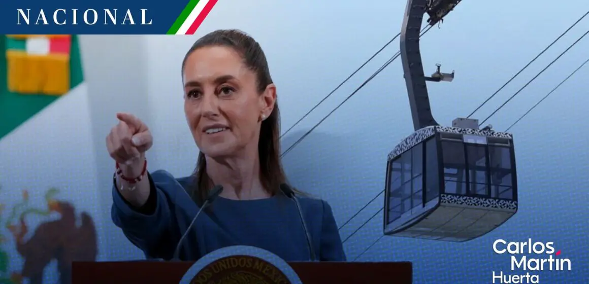 Sheinbaum respalda propuesta de Cablebús en Puebla; ofrece asesoría federal