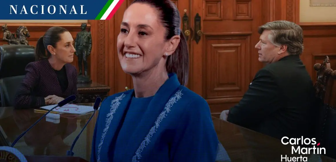 Sheinbaum califica como “reunión de cortesía” su encuentro Christopher Landau