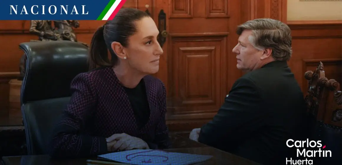 Sheinbaum se reúne con subsecretario de Estado de EE.UU. Christopher Landau