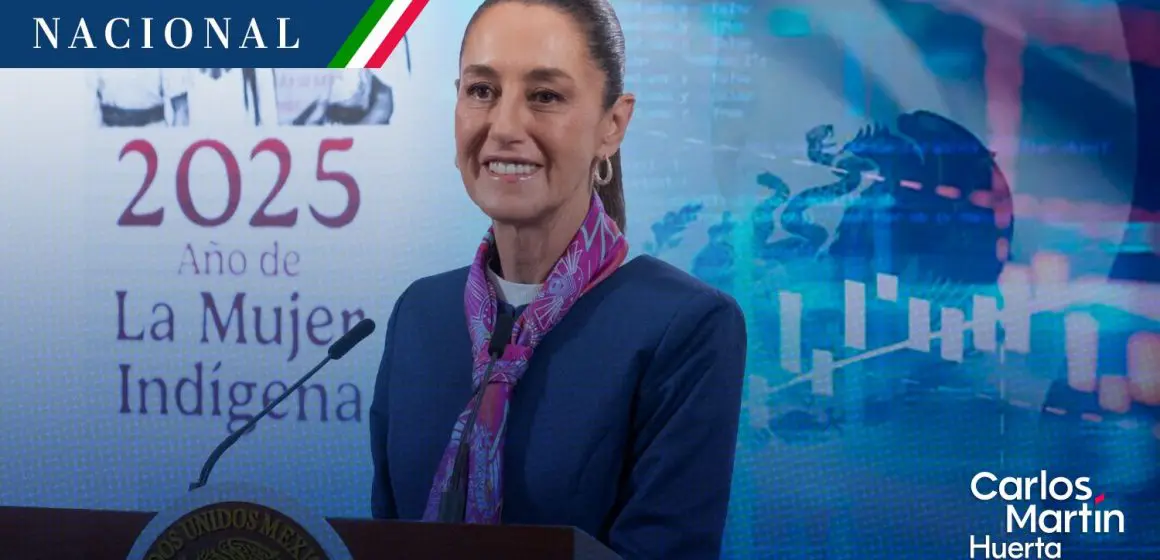 Sheinbaum resalta estabilidad económica a un año del triunfo electoral