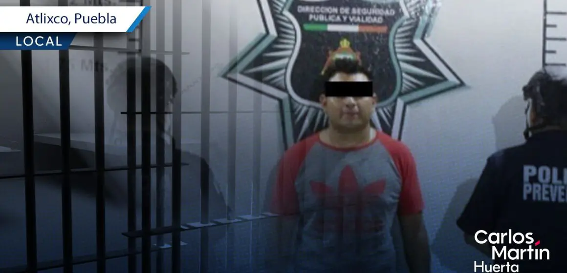 Recuperan vehículo robado y detienen al responsable en Atlixco