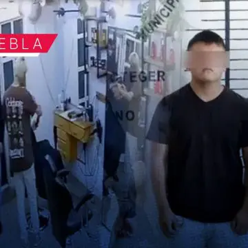 Detienen a sujeto por asalto a barbería en Momoxpan; llevaba droga