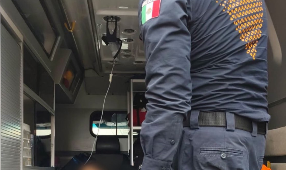 Estudiante atropellada por autobús en el Centro Histórico de Puebla