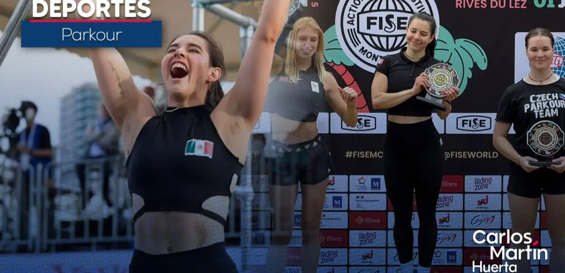 Ella Bucio conquista la Copa del Mundo de Parkour 2025