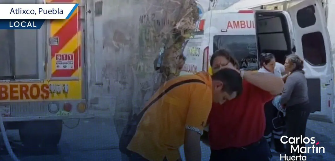 Enjambre de abejas ataca en Atlixco; 20 personas resultan con picaduras