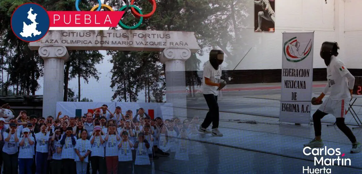Estudiantes de Puebla viven experiencia olímpica con el Comité Olímpico Mexicano