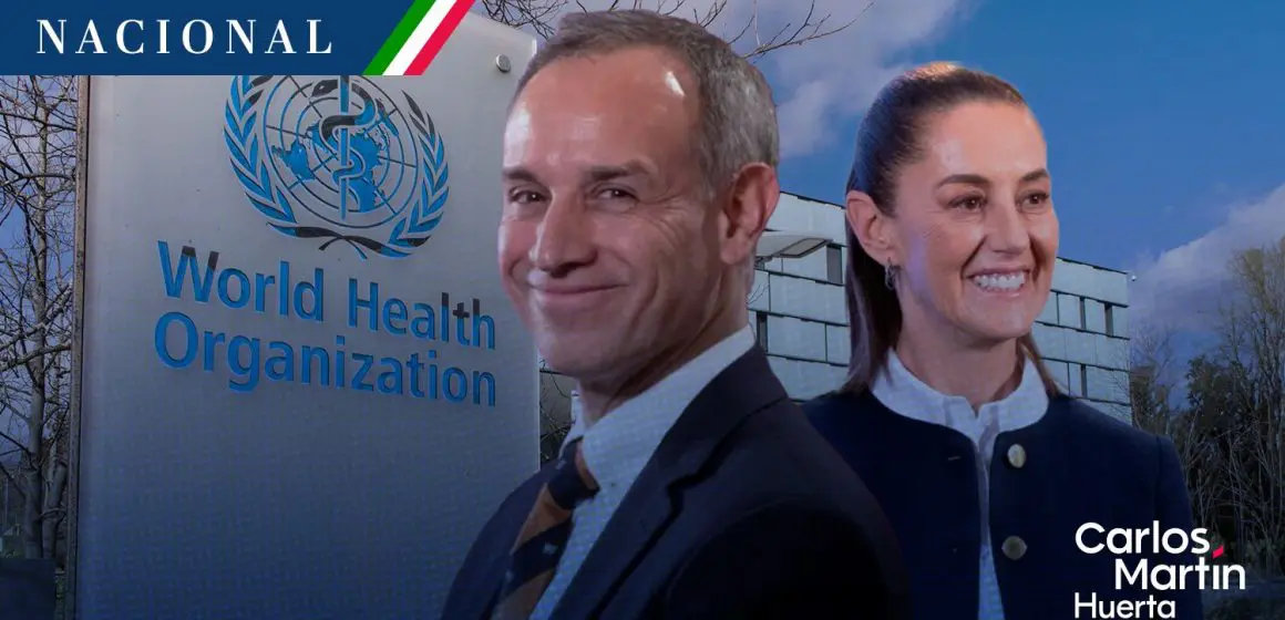 Hugo López-Gatell será representante de México ante la OMS: Sheinbaum