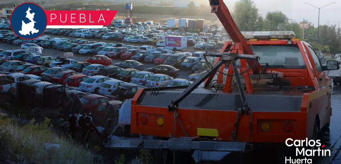 Implementan nuevas tarifas para grúas y corralones en Puebla