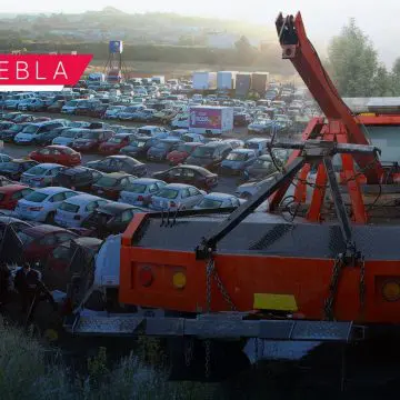 Puebla reduce tarifas de grúas y corralones en un 60%