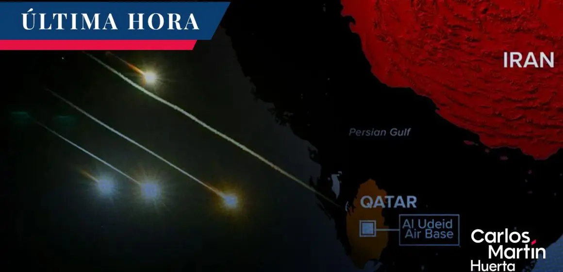 Irán lanza misiles contra bases de Estados Unidos en Doha, Qatar