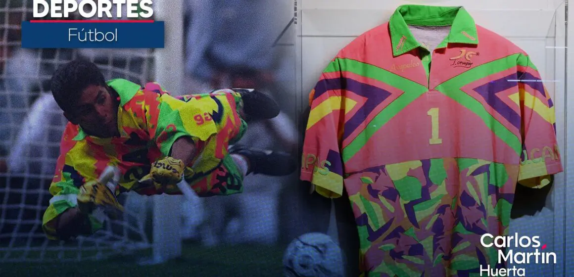 Museo FIFA rinde homenaje a Jorge Campos con icónico jersey