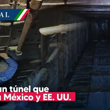 Localizan narcotúnel en Tijuana que conecta con Estados Unidos