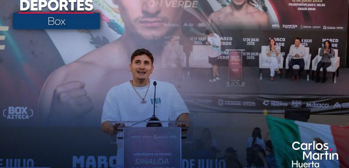 Marco Verde anuncia su segundo combate profesional y debut en México