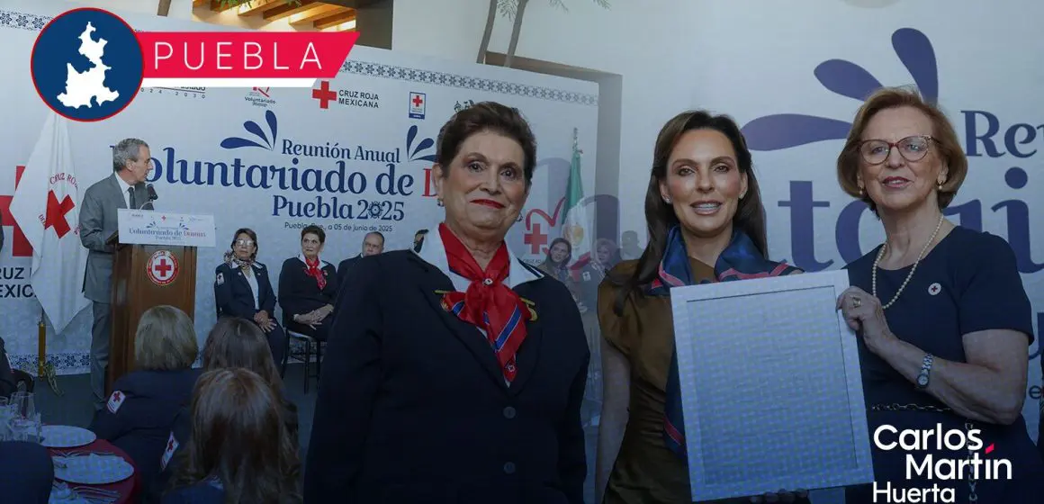MariElise Budib es nombrada presidenta honoraria del Voluntariado de Damas de la Cruz Roja
