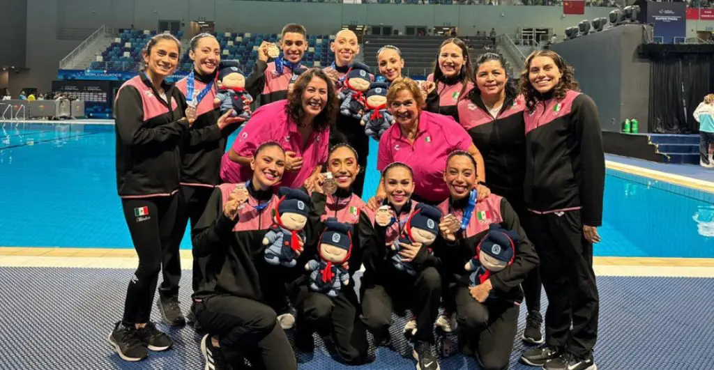 México obtiene el bronce en la Súper Final de Copas del Mundo de Natación Artística 2025 1 México obtiene el bronce en la Súper Final de Copas del Mundo de Natación Artística