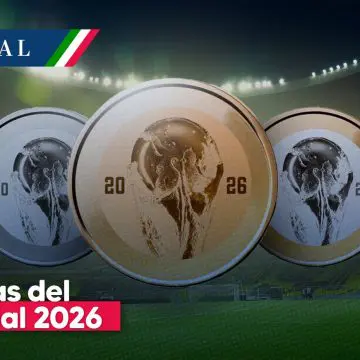 Monedas conmemorativas del Mundial 2026; conoce los detalles