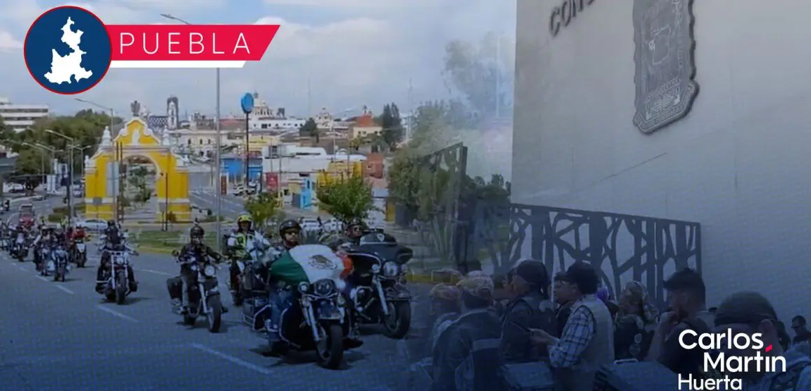 Motociclistas se manifiestan contra la Ley Chaleco a pesar de advertencias