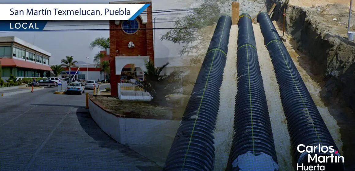 Plaza Crystal de Texmelucan paga 9 mdp por acceso a drenaje y agua potable