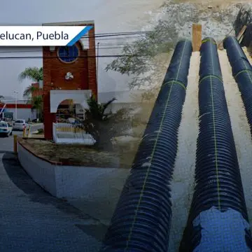 Plaza Crystal de Texmelucan paga 9 mdp por acceso a drenaje y agua potable