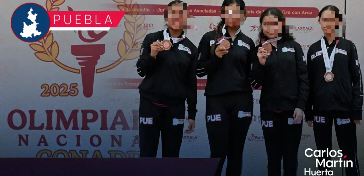 Puebla brilla con 83 medallas ganadas en la Olimpiada Nacional 2025