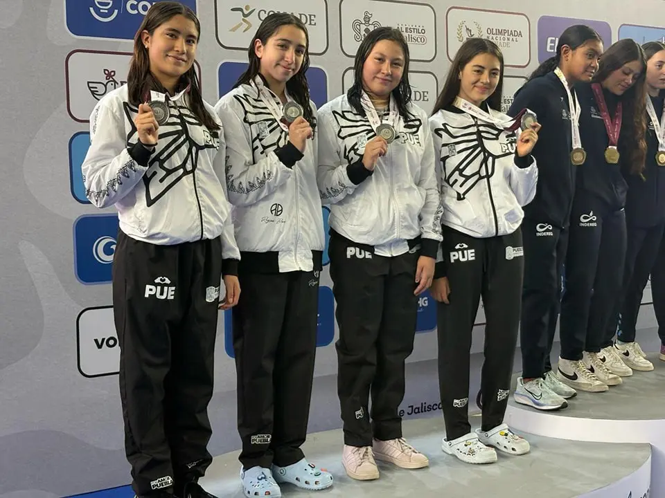 Puebla conquista cinco medallas en natación durante la Olimpiada Nacional 2025 1 Puebla conquista cinco medallas en natación durante la Olimpiada Nacional 2025
