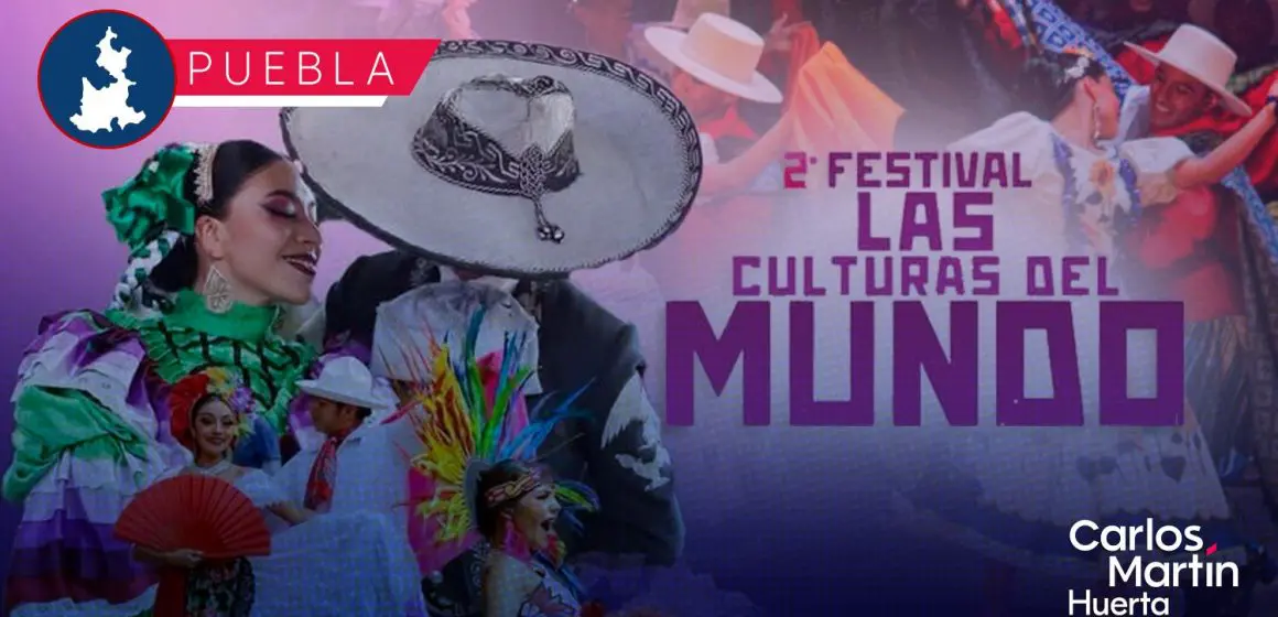 Puebla recibe el Segundo Festival Internacional “Las Culturas del Mundo” 2025
